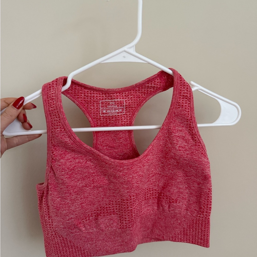 Women's Pink Sports Bra